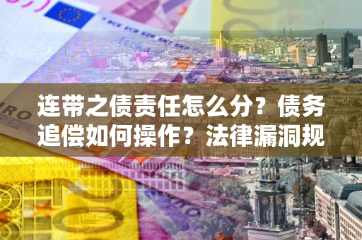 济南连带之债责任怎么分？债务追偿如何操作？法律漏洞规避指南