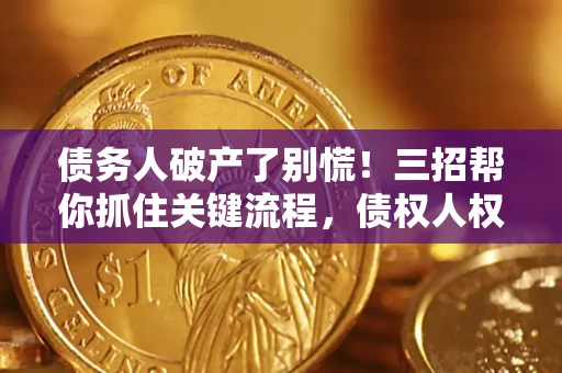 济南债务人破产了别慌！三招帮你抓住关键流程，债权人权益不再缩水