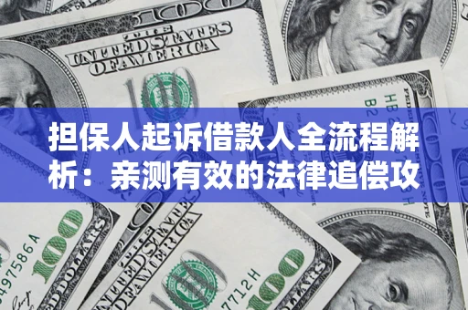 济南担保人起诉借款人全流程解析：亲测有效的法律追偿攻略