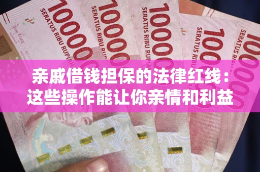 济南亲戚借钱担保的法律红线：这些操作能让你亲情和利益两不误