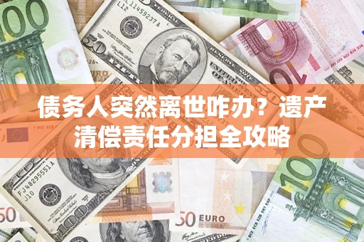 济南债务人突然离世咋办？遗产清偿责任分担全攻略
