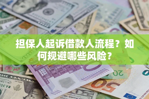 济南担保人起诉借款人流程？如何规避哪些风险？