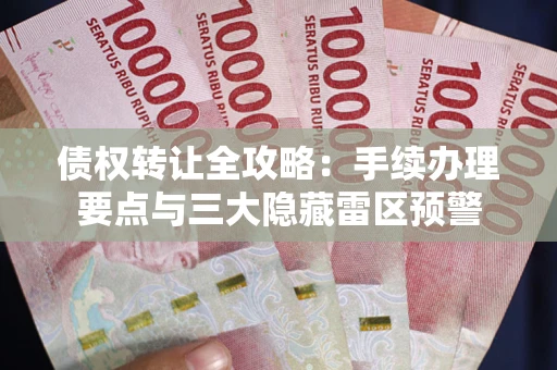 济南债权转让全攻略：手续办理要点与三大隐藏雷区预警