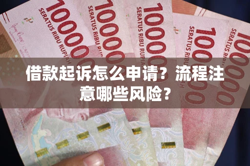 济南借款起诉怎么申请？流程注意哪些风险？